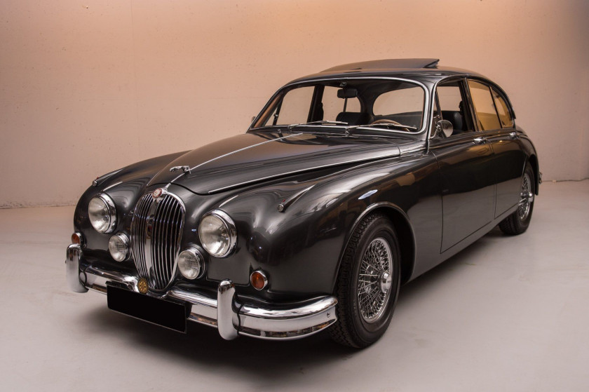 1960 Jaguar MKII par Vicarage No reserve Titre de circulation néerlandaisChâssis n°200445BWMoteur n° LA2932-8- Qualité de construction-