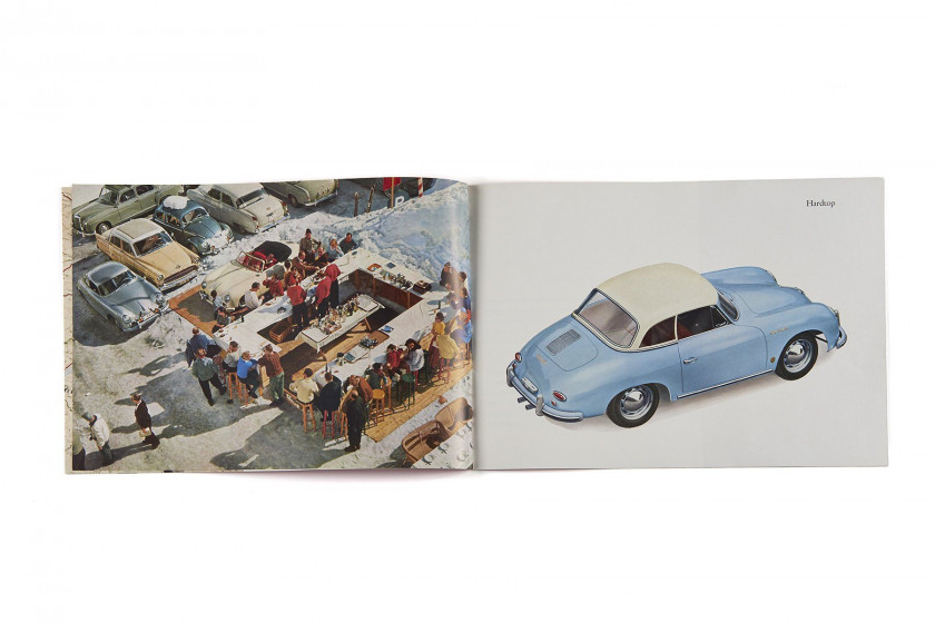 PORSCHE  Catalogue de 1957 - modèles 356 A et 550A