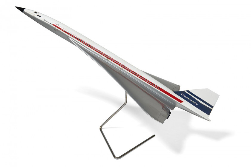 CONCORDE  Maquette du prototype 001, aux ailes grises