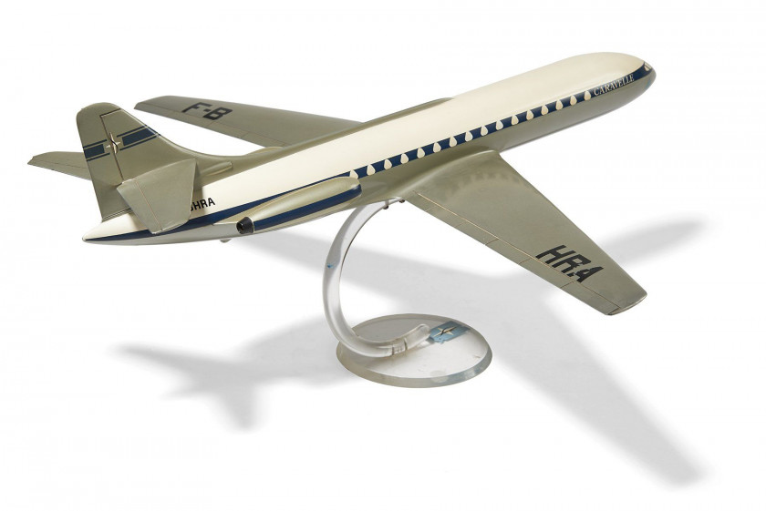 SUD-AVIATION SE 210 CARAVELLE  Maquette d'agence