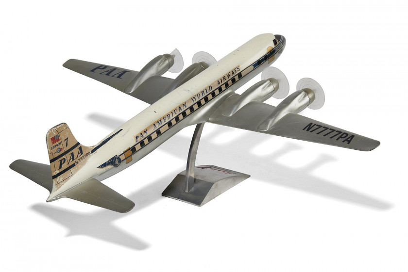 SUPER SEVEN CLIPPER  Maquette d'agence Pan American World Airways