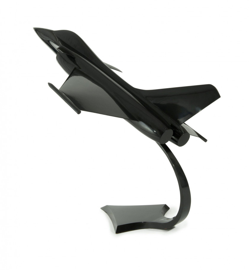 Hervé BERILLON (Né en 1957)  Importante maquette de Rafale