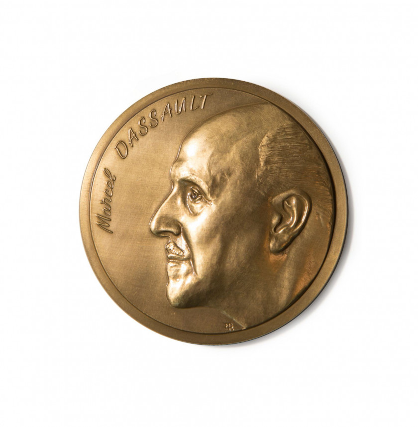 MEDAILLE COMMEMORATIVE  Marcel Dassault (1892-1986)