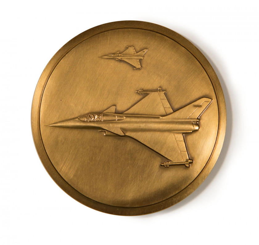 MEDAILLE COMMEMORATIVE  Marcel Dassault (1892-1986)