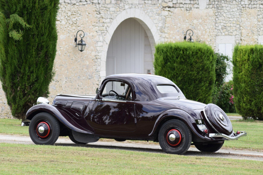 1937 Citroën Traction 7C faux-cabriolet