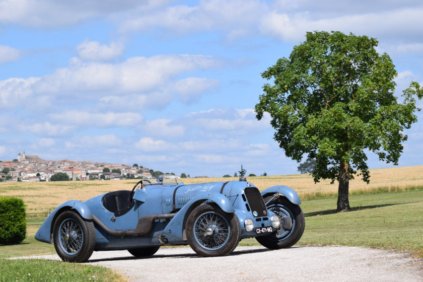 1936 Talbot Lago T150C Carte grise françaiseChâssis n°82930- Histoire sportive légendaire- 4 participations aux 24 Heures du Mans - His