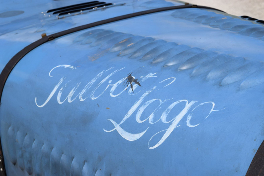 1936 Talbot Lago T150C Carte grise françaiseChâssis n°82930- Histoire sportive légendaire- 4 participations aux 24 Heures du Mans - His