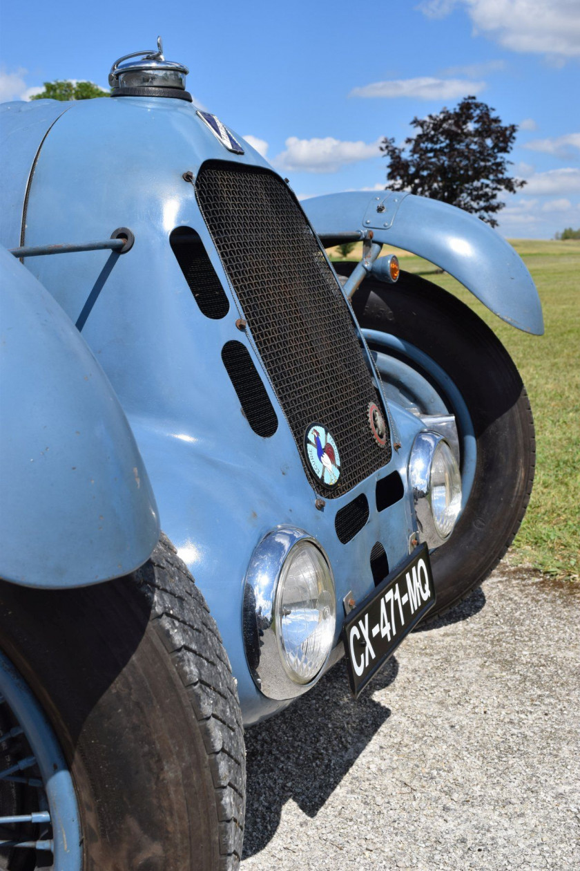 1936 Talbot Lago T150C Carte grise françaiseChâssis n°82930- Histoire sportive légendaire- 4 participations aux 24 Heures du Mans - His