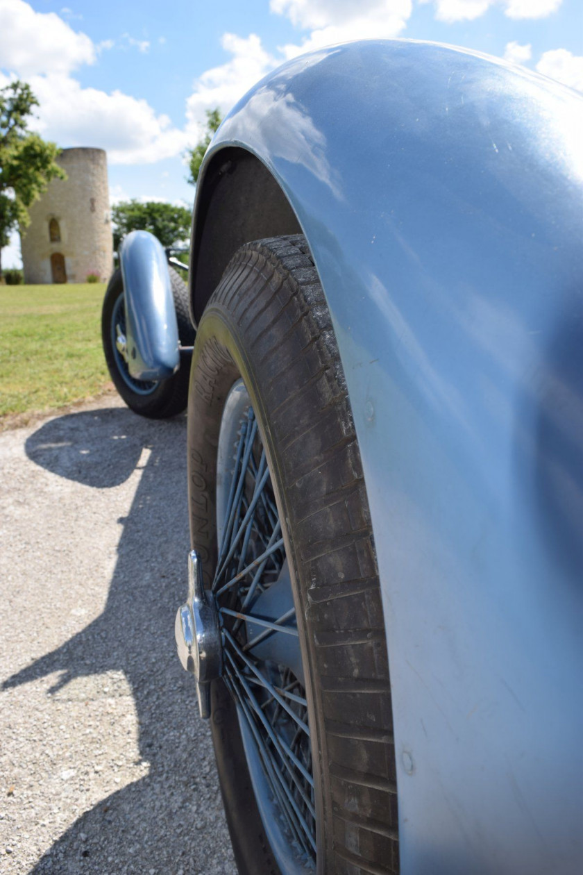 1936 Talbot Lago T150C Carte grise françaiseChâssis n°82930- Histoire sportive légendaire- 4 participations aux 24 Heures du Mans - His