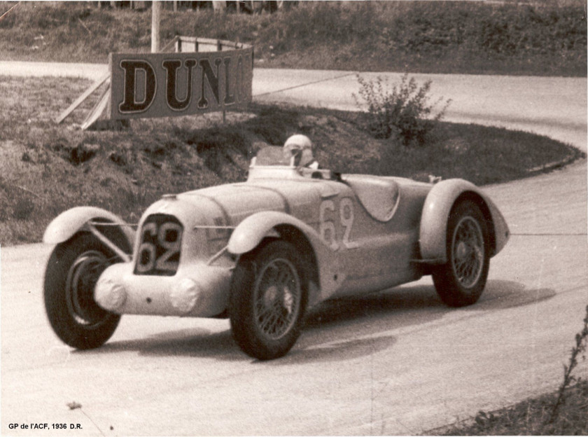 1936 Talbot Lago T150C Carte grise françaiseChâssis n°82930- Histoire sportive légendaire- 4 participations aux 24 Heures du Mans - His