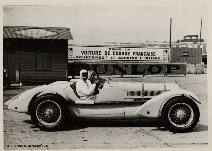 1936 Talbot Lago T150C Carte grise françaiseChâssis n°82930- Histoire sportive légendaire- 4 participations aux 24 Heures du Mans - His