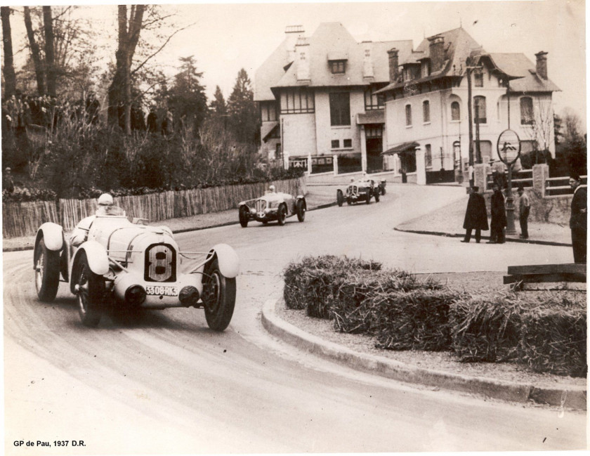 1936 Talbot Lago T150C Carte grise françaiseChâssis n°82930- Histoire sportive légendaire- 4 participations aux 24 Heures du Mans - His