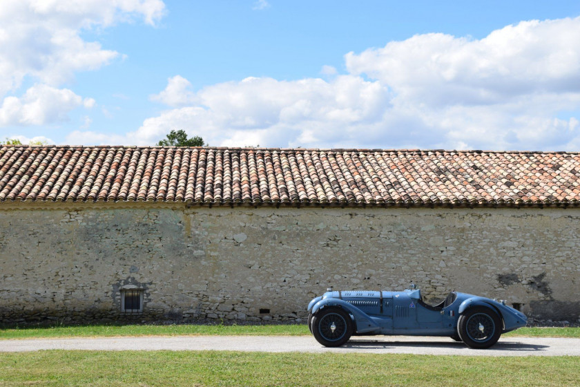 1936 Talbot Lago T150C Carte grise françaiseChâssis n°82930- Histoire sportive légendaire- 4 participations aux 24 Heures du Mans - His