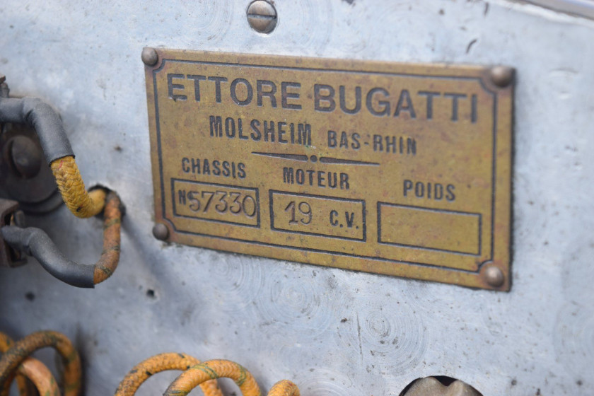 1935 Bugatti Type 57 Atalante découvrable Carte grise françaiseChâssis n° 57330Moteur n° 548 - 1ère Atalante à être présentée au Salon