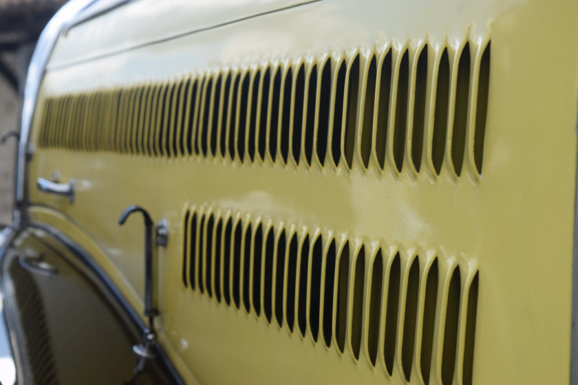 1935 Bugatti Type 57 Atalante découvrable Carte grise françaiseChâssis n° 57330Moteur n° 548 - 1ère Atalante à être présentée au Salon