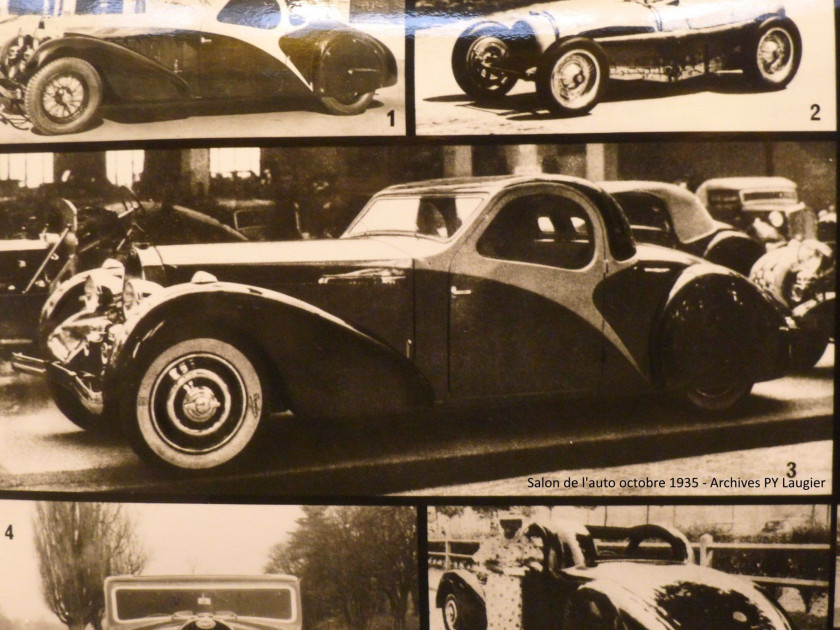 1935 Bugatti Type 57 Atalante découvrable Carte grise françaiseChâssis n° 57330Moteur n° 548 - 1ère Atalante à être présentée au Salon