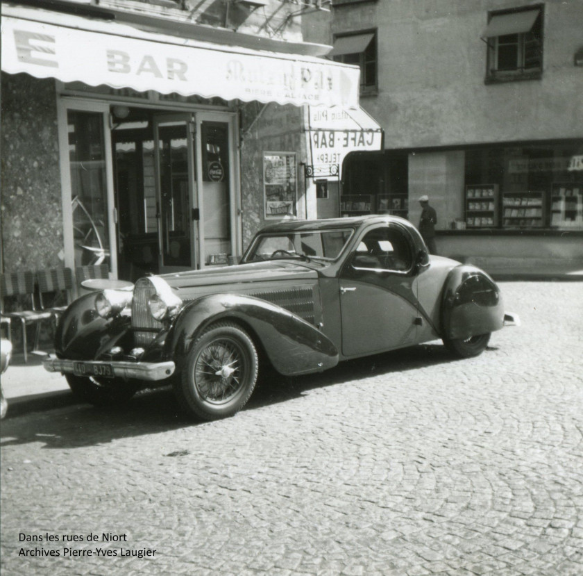 1935 Bugatti Type 57 Atalante découvrable Carte grise françaiseChâssis n° 57330Moteur n° 548 - 1ère Atalante à être présentée au Salon