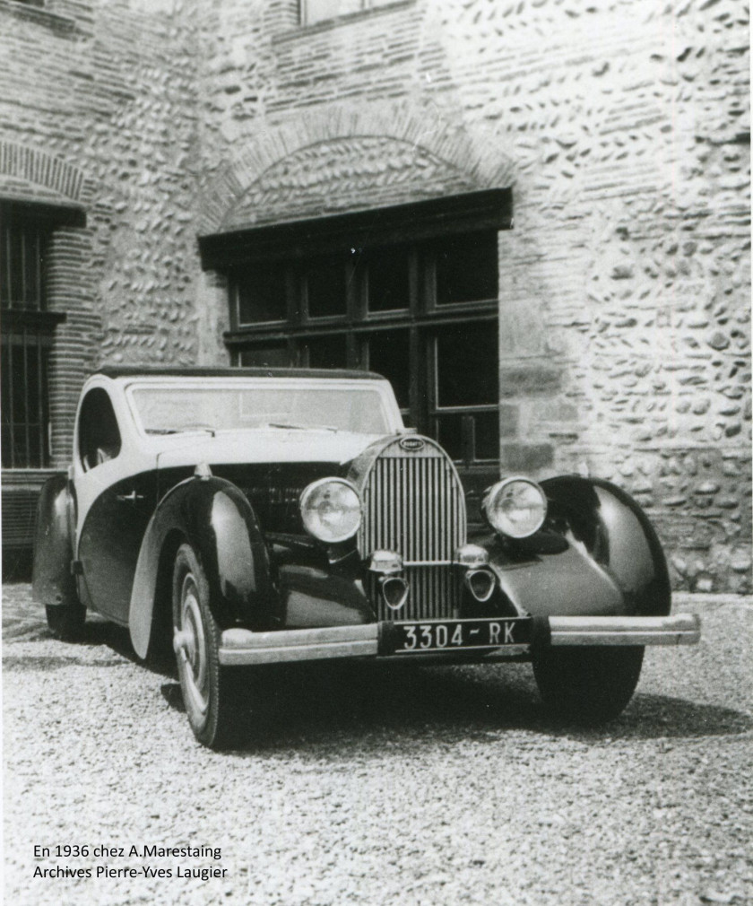 1935 Bugatti Type 57 Atalante découvrable Carte grise françaiseChâssis n° 57330Moteur n° 548 - 1ère Atalante à être présentée au Salon