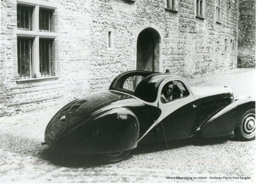 1935 Bugatti Type 57 Atalante découvrable Carte grise françaiseChâssis n° 57330Moteur n° 548 - 1ère Atalante à être présentée au Salon