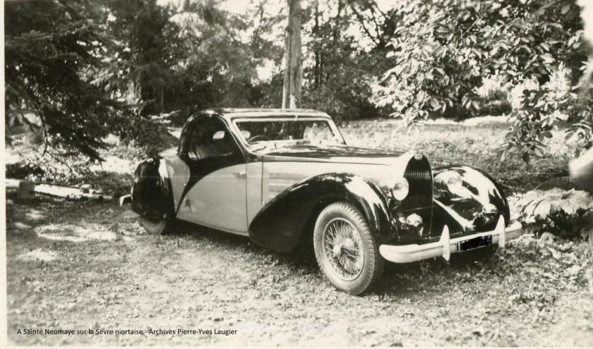 1935 Bugatti Type 57 Atalante découvrable Carte grise françaiseChâssis n° 57330Moteur n° 548 - 1ère Atalante à être présentée au Salon