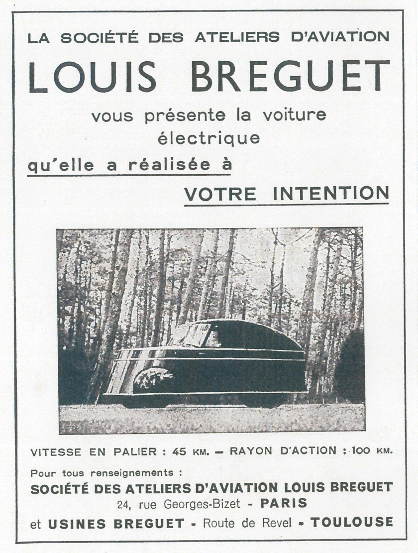 1942 Breguet Type A2 électrique  No reserve