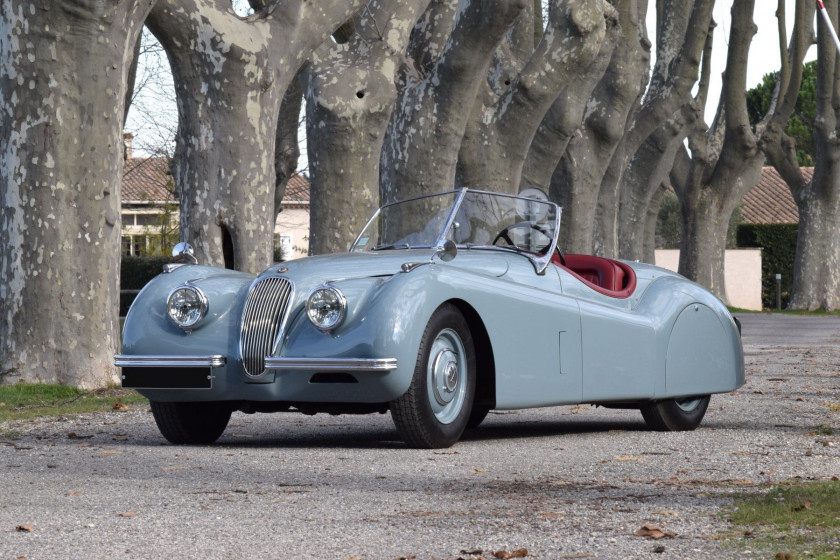 1952 Jaguar XK 120 roadster No reserve Carte grise française Châssis n° 672220 Moteur n°W4978-8 - Roadster de rêve, avec une belle comb