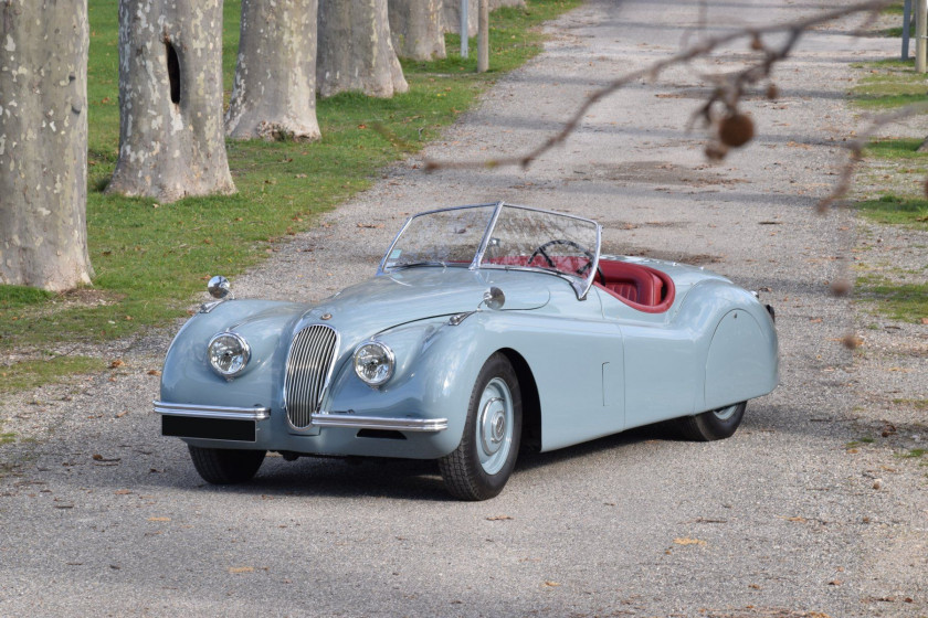 1952 Jaguar XK 120 roadster No reserve Carte grise française Châssis n° 672220 Moteur n°W4978-8 - Roadster de rêve, avec une belle comb