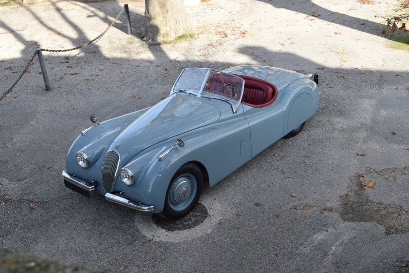 1952 Jaguar XK 120 roadster No reserve Carte grise française Châssis n° 672220 Moteur n°W4978-8 - Roadster de rêve, avec une belle comb