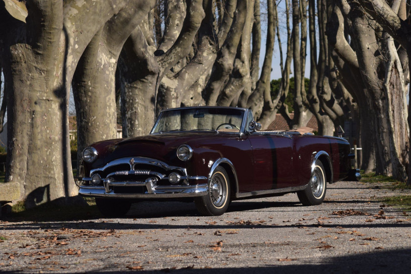 1953 Packard Caribbean Cabriolet No reserve Carte grise françaiseChâssis n° L410304- Exclusivité de la marque- Restauration ancienne po