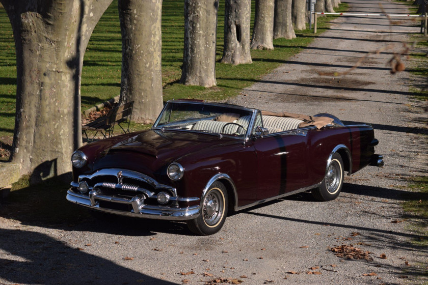 1953 Packard Caribbean Cabriolet No reserve Carte grise françaiseChâssis n° L410304- Exclusivité de la marque- Restauration ancienne po