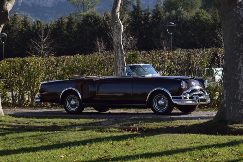 1953 Packard Caribbean Cabriolet No reserve Carte grise françaiseChâssis n° L410304- Exclusivité de la marque- Restauration ancienne po