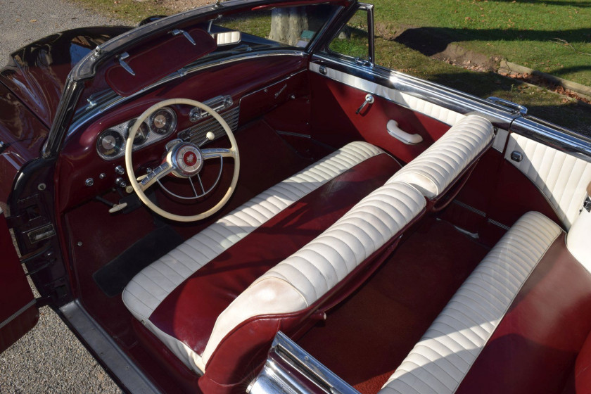 1953 Packard Caribbean Cabriolet No reserve Carte grise françaiseChâssis n° L410304- Exclusivité de la marque- Restauration ancienne po