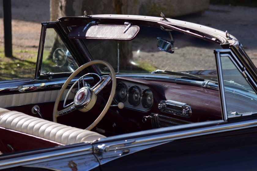 1953 Packard Caribbean Cabriolet No reserve Carte grise françaiseChâssis n° L410304- Exclusivité de la marque- Restauration ancienne po