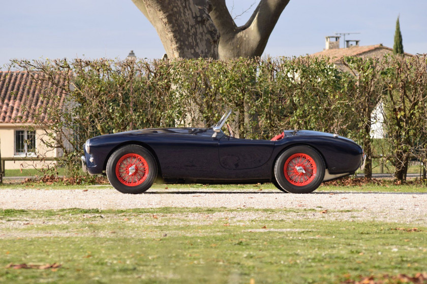 1956 AC Bristol roadster Carte grise françaiseChâssis N° BEX 211Moteur N° Type 100D 533- Restauration de haute qualité, " matching numb