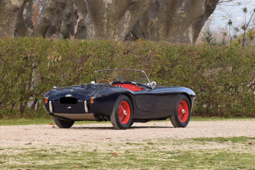 1956 AC Bristol roadster Carte grise françaiseChâssis N° BEX 211Moteur N° Type 100D 533- Restauration de haute qualité, " matching numb