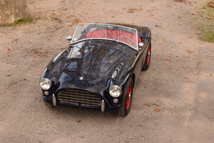 1956 AC Bristol roadster Carte grise françaiseChâssis N° BEX 211Moteur N° Type 100D 533- Restauration de haute qualité, " matching numb