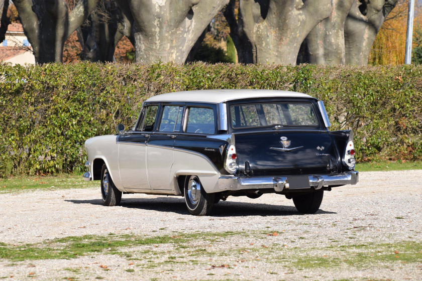 1956 Dodge Sierra D500 station wagon No reserve Carte grise françaiseChâssis n° 35147634- Modèle rarissime en Europe- Belle présentatio