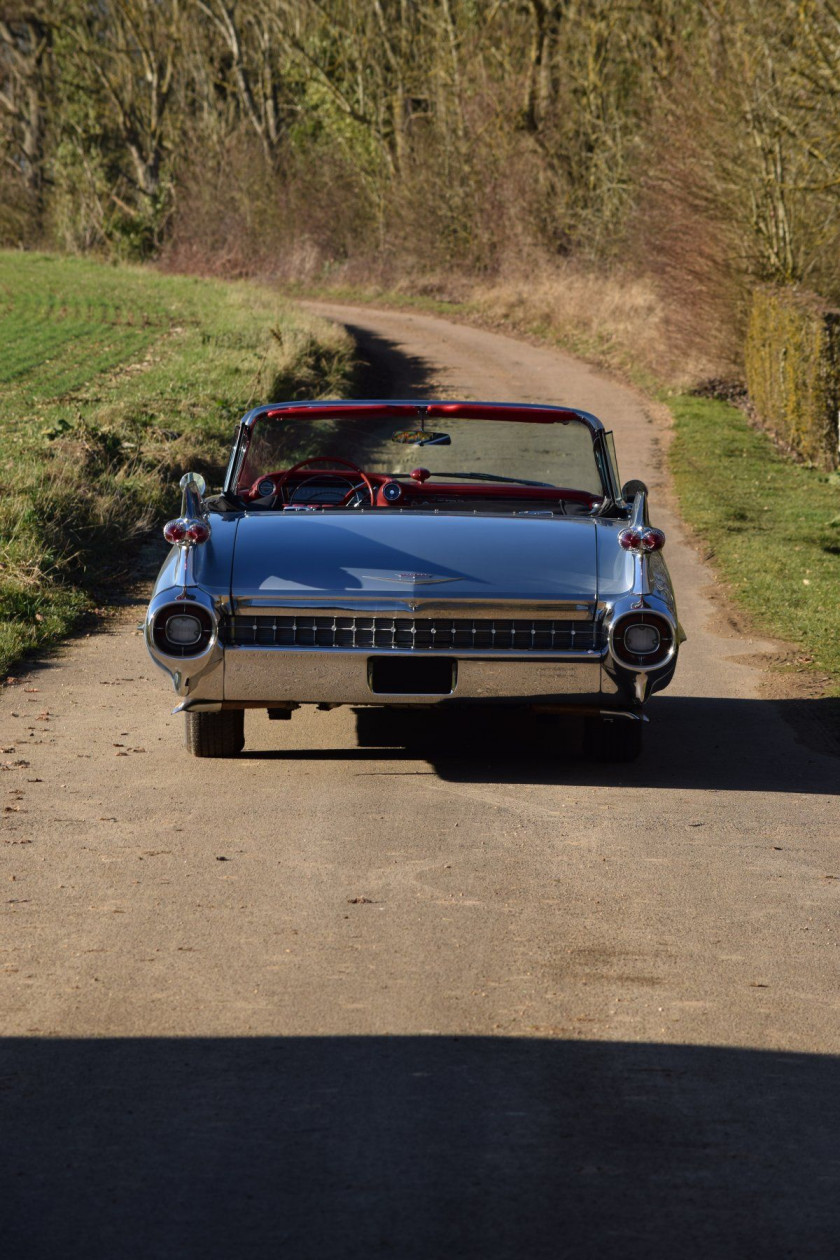 1959 Cadillac Series 62 Cabriolet ex-Albert Uderzo No reserve Carte grise françaiseChâssis n° 59FO11939Moteur n° 59FO11939- Prestigieus