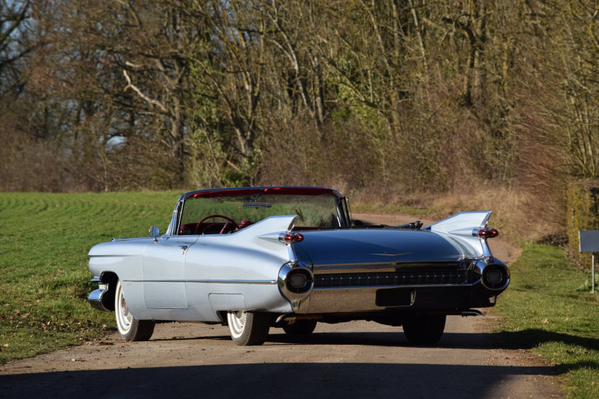 1959 Cadillac Series 62 Cabriolet ex-Albert Uderzo No reserve Carte grise françaiseChâssis n° 59FO11939Moteur n° 59FO11939- Prestigieus