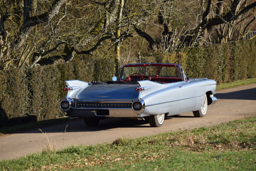 1959 Cadillac Series 62 Cabriolet ex-Albert Uderzo No reserve Carte grise françaiseChâssis n° 59FO11939Moteur n° 59FO11939- Prestigieus