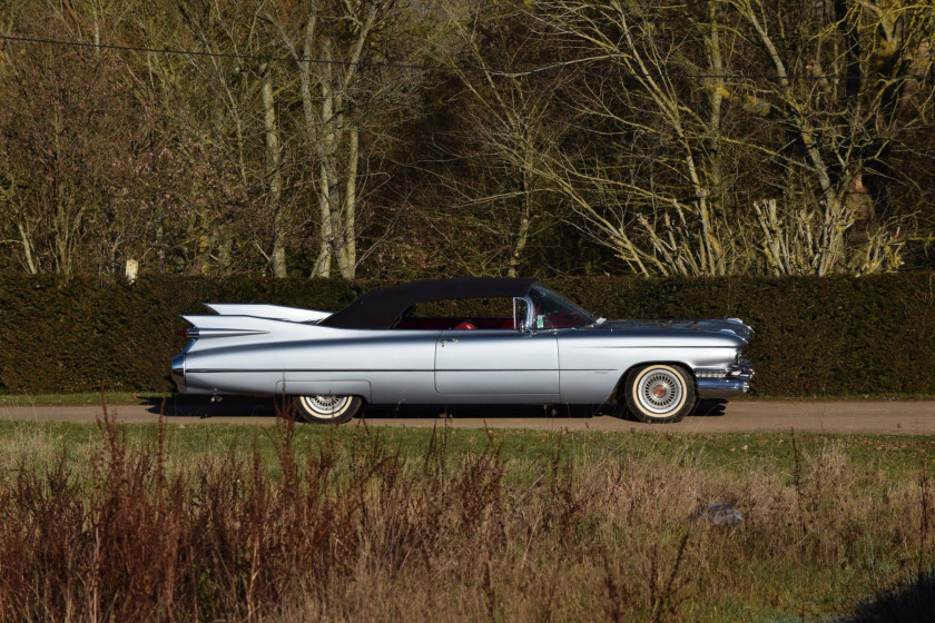 1959 Cadillac Series 62 Cabriolet ex-Albert Uderzo No reserve Carte grise françaiseChâssis n° 59FO11939Moteur n° 59FO11939- Prestigieus