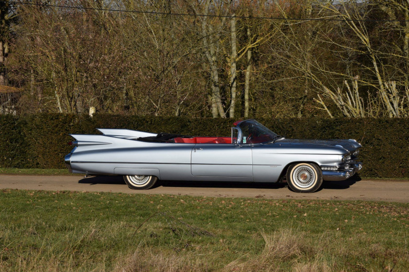 1959 Cadillac Series 62 Cabriolet ex-Albert Uderzo No reserve Carte grise françaiseChâssis n° 59FO11939Moteur n° 59FO11939- Prestigieus