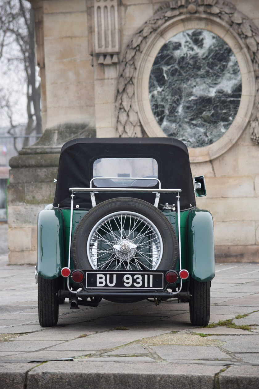 1936 MG PB Roadster  No reserve