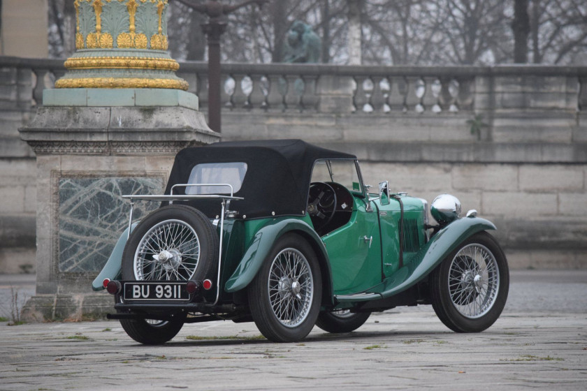 1936 MG PB Roadster  No reserve