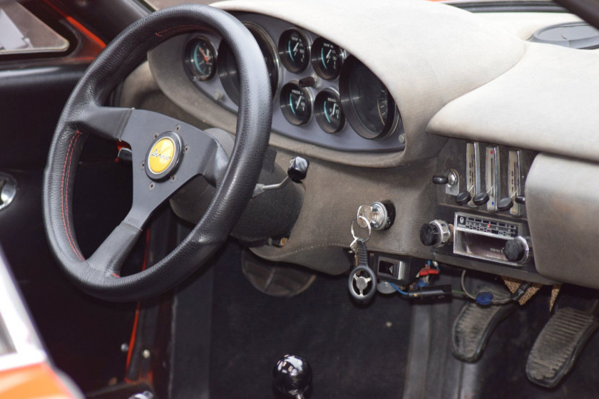 1974 Dino 246 GT "Tipo E" Carte grise françaiseChâssis n° 06416Moteur n°142536- Même propriétaire depuis 38 ans- Belle sellerie d'origi
