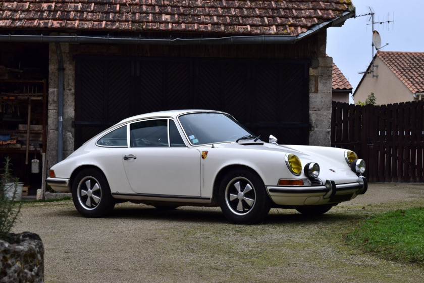 1970 Porsche 911 2.2 E No reserve Carte grise françaiseChâssis n°9110220387Moteur n°6200567- Exceptionnel état d'origine- Même propriét