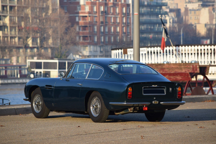 1966 Aston Martin DB6 Mk I Carte grise françaiseChâssis n° DB6/2492/LMoteur n°400/2345- Historique limpide, même propriétaire depuis 19