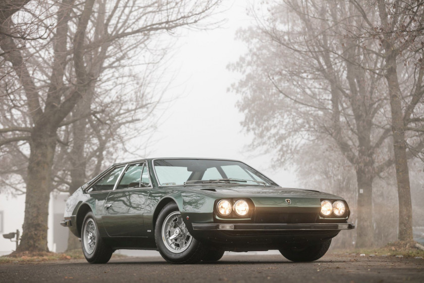 1971 Lamborghini 400 GT Jarama Titre de circulation allemandChâssis n° 10160Moteur n° 40488- Vendue neuve en Suisse- Seulement 200 km p