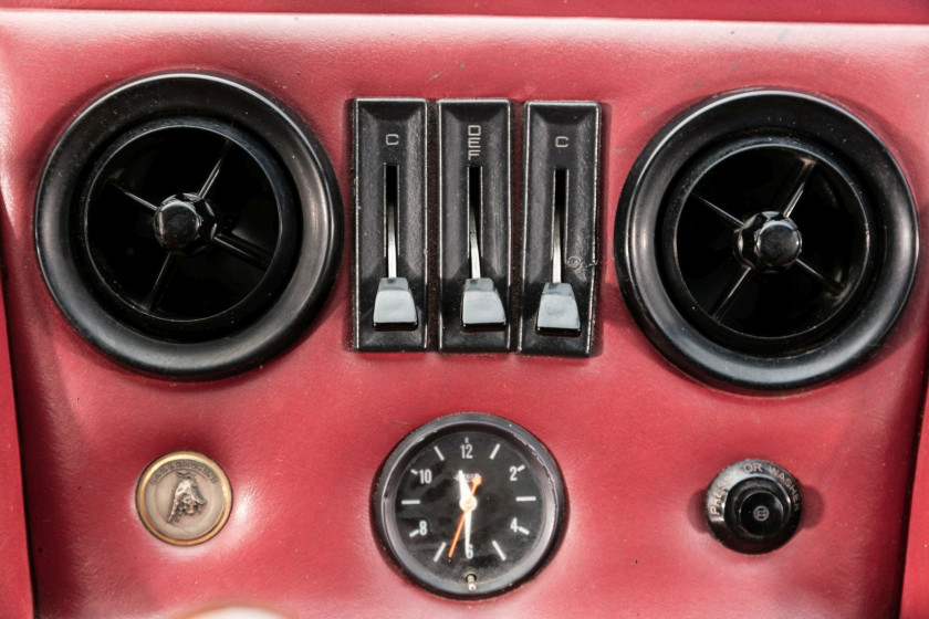 1971 Lamborghini 400 GT Jarama Titre de circulation allemandChâssis n° 10160Moteur n° 40488- Vendue neuve en Suisse- Seulement 200 km p