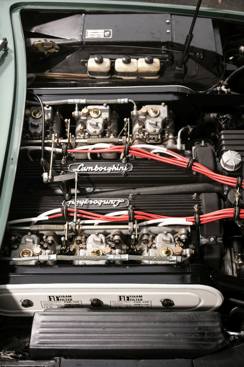 1971 Lamborghini 400 GT Jarama Titre de circulation allemandChâssis n° 10160Moteur n° 40488- Vendue neuve en Suisse- Seulement 200 km p